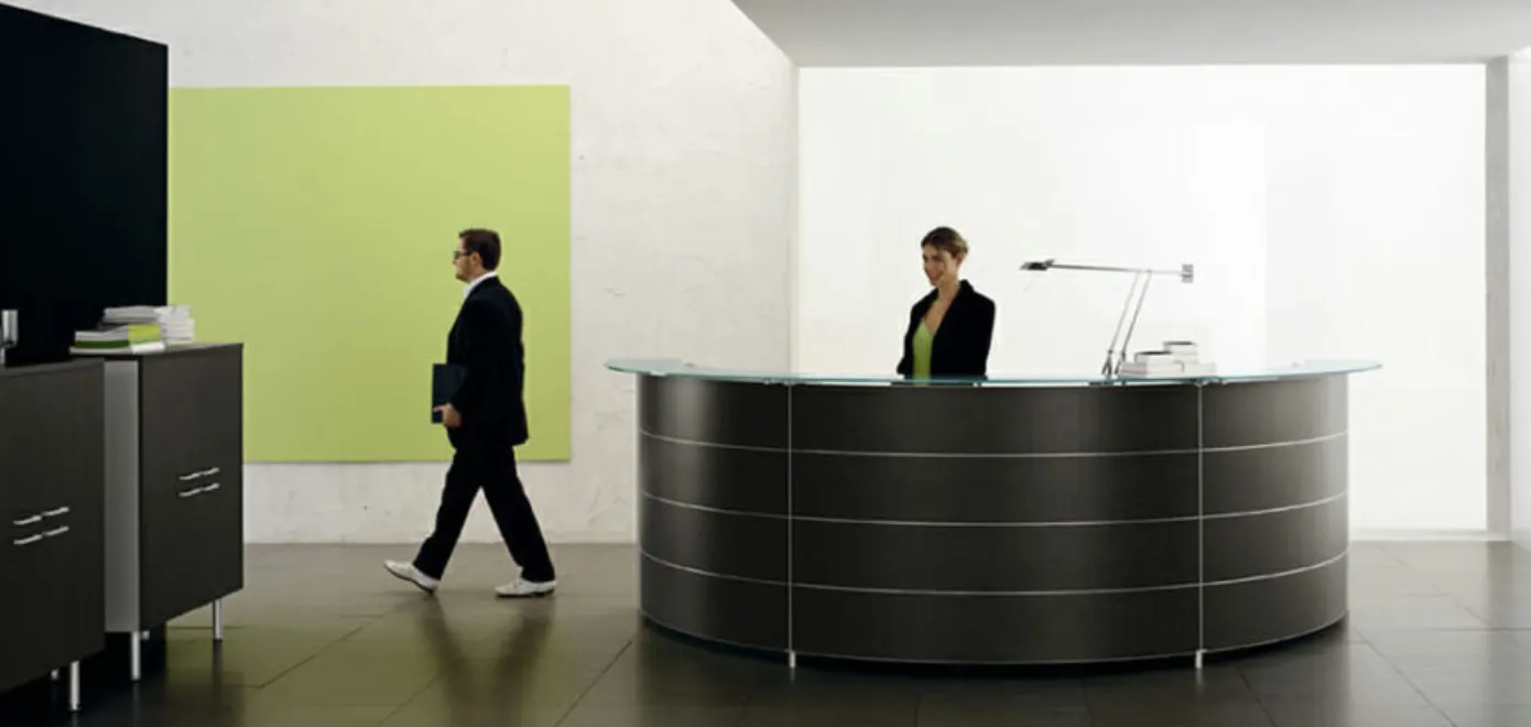 Office Reception Desk in Saudi